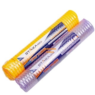Dây hơi xoắn PU 8mm khí nén STAKA có sẵn hai đầu cắm, dây hơi chịu áp cao chiều dài 6 9 12m