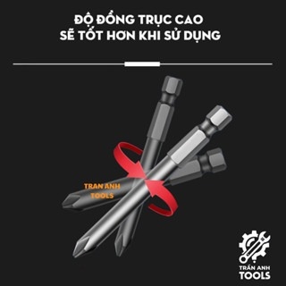 Mũi vít đầu cộng chuôi lục giác YMX