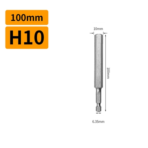 Mũi vít lục giác chuôi 1/4