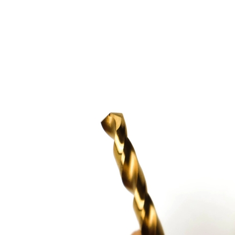 Mũi khoan sắt Inox phủ Titan siêu cứng Kapusi Japan, Kích cỡ từ 2mm đến 6mm