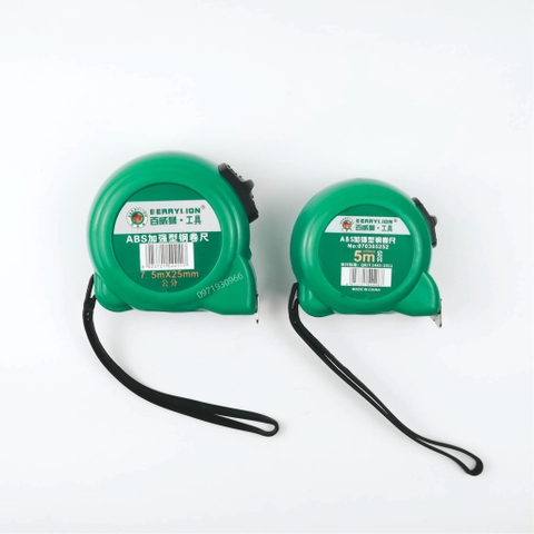 Thước mét Berrylion chính hãng chiều dài 5m 7.5m 10m chất liệu nhựa Abs chống sốc siêu bền