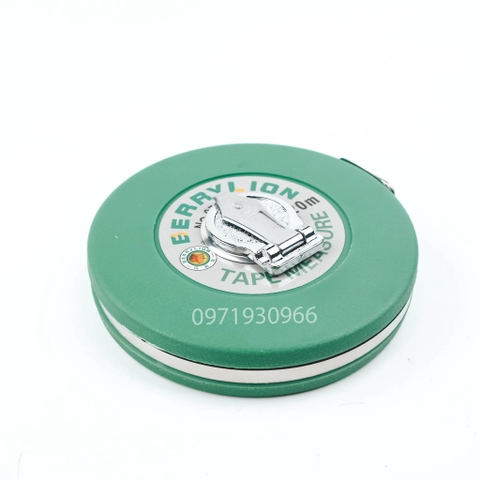 Thước dây vải cuộn chiều dài 20m 30m 50m Berrylion chính hãng, thước cuộn vải chất liệu sợi thủy tinh siêu bền