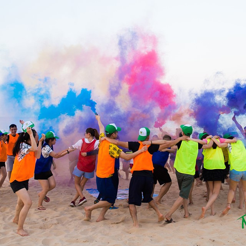 [Đồ Teambuilding] - Pháo khói