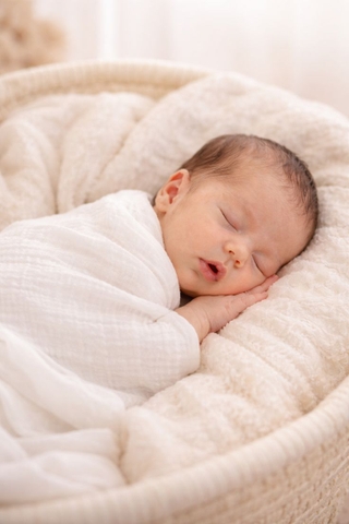 Mẹo hay giúp trẻ sơ sinh ngủ ngon, không giật mình vào ban đêm