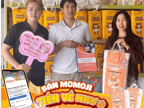 CƠ HỘI TRỞ THÀNH ĐẠI LÝ, NHÀ PHÂN PHỐI ĐỘC QUYỀN VỚI TÃ BỈM MOMOJI 