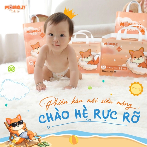 TÃ BỈM MOMOJI SIÊU THẤM HÚT PHIÊN BẢN EXTRA SOFT MỚI MÙA HÈ 2026