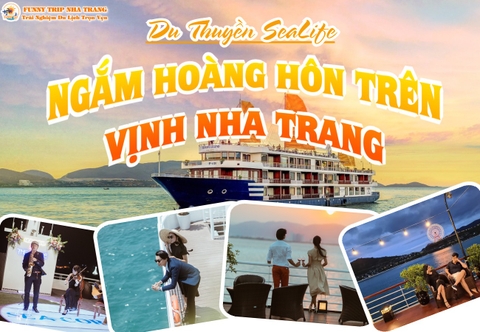 NGẮM HOÀNG HÔN TRÊN VỊNH NHA TRANG  [ GIẢM NGAY 24% ]