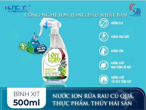 Nước ION Rửa rau củ quả, thực phẩm, thủy hải sản