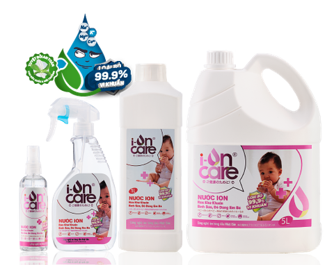I-ONCARE Rửa khử khuẩn bình sữa, đồ dùng em bé