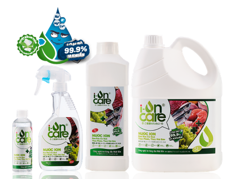 I-ONCARE Rửa rau củ quả, thực phẩm, thủy hải sản