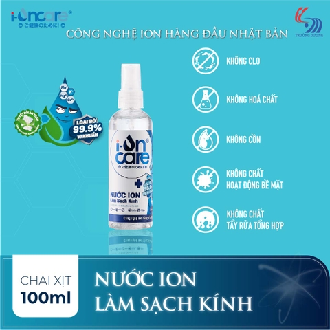 Nước ION Làm sạch kính (100ml)