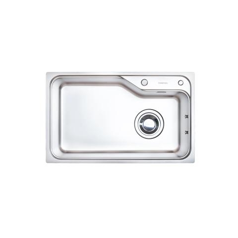 Chậu rửa bát 1 hố Nobinox HARI PLUS 8250R