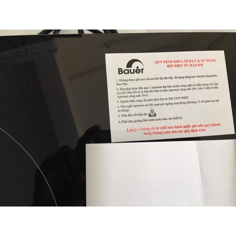 Bếp từ đôi Bauer 326SI