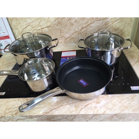 Bộ nồi Bauer Wave 4 món