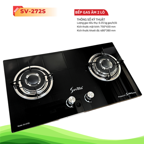 Bếp gas âm Sevilla SV-272S