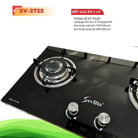 Bếp gas âm Sevilla SV-272S