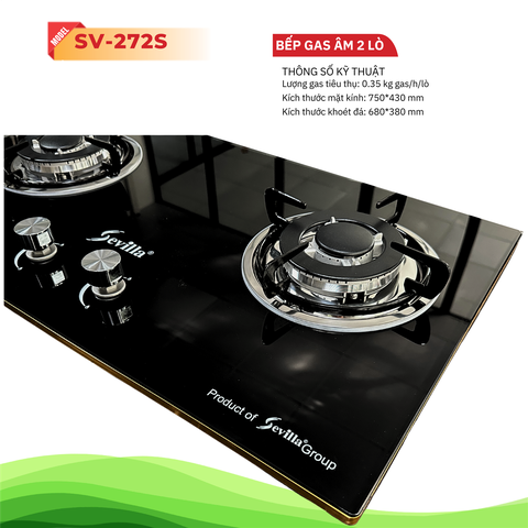 Bếp gas âm Sevilla SV-272S