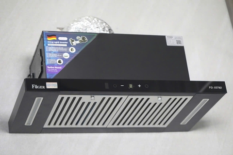 Máy hút mùi âm tủ  Fuger FG X579D | Cảm biến vẫy tay | Động cơ tuabin công suất 1600m3/h | Bảo hành 2năm