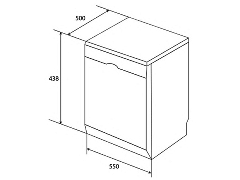 MÁY RỬA BÁT KAFF W8001EU