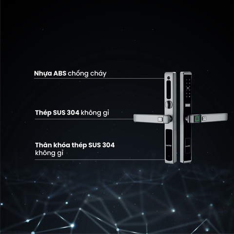Khóa Faster cửa nhôm FS6900 Grey
