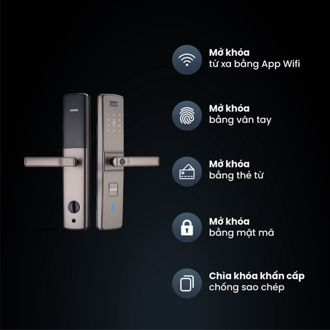 Khóa Faster vân tay FS800 APP-BR