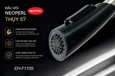 Vòi rửa bát dây rút Chef's EH-F1159