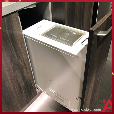 Thùng Gạo Trắng Gắn Cánh Spinto Hafele 549.32.758
