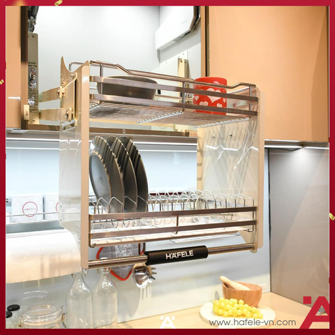 Rổ Chén Di Động Lento KHÔNG ỐNG ĐŨA 900mm Hafele 504.76.013