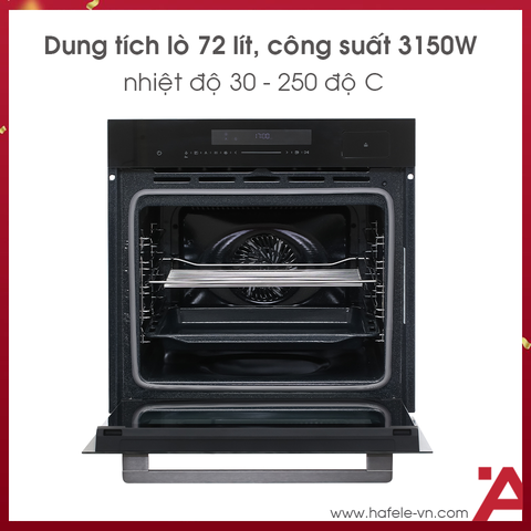 LÒ NƯỚNG KẾT HỢP HẤP ÂM TỦ HAFELE HSO-8T72A 538.61.461