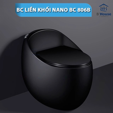 Bồn Cầu Liền Khối Nano BC 806B