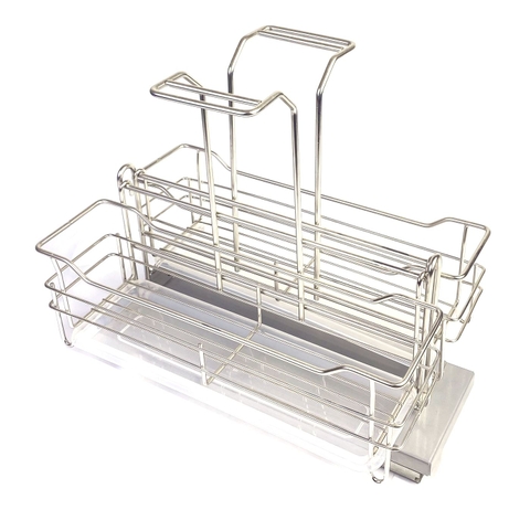 Giá đựng chất tẩy rửa nan tròn Inox 304 Sevilla SV R4-35