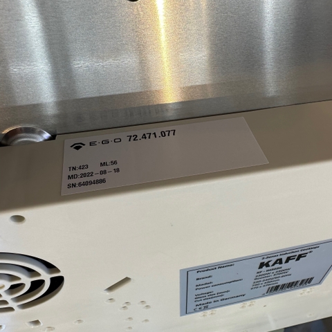 Bếp từ đôi KAFF KF IH202II | Nhập khẩu đức | Bảo hành chính hãng 7 năm