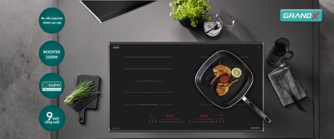 Bếp từ đôi GrandX GX IP678Titan