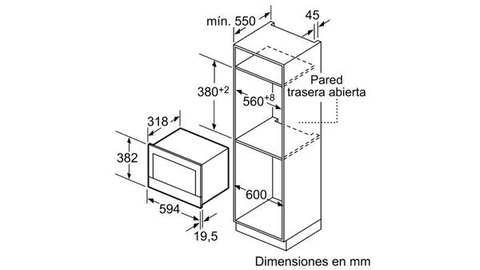 Lò vi sóng Bosch BFL634GS1