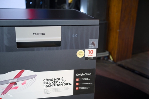 MÁY RỬA CHÉN TOSHIBA ORIGINCLEAN™ DW 15F7 (G) VN