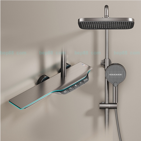 Sen cây phím đàn , sen cây hiển thị nhiệt độ làm từ đồng thau nguyên khối củ nặng 2,8kg