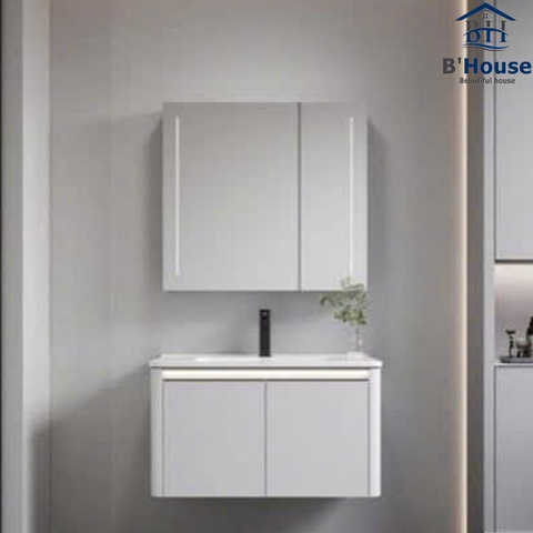 Bộ Tủ Gương Phòng Tắm, Tủ Lavabo Đẹp, Tủ Lavabo Phòng Tắm CR 286