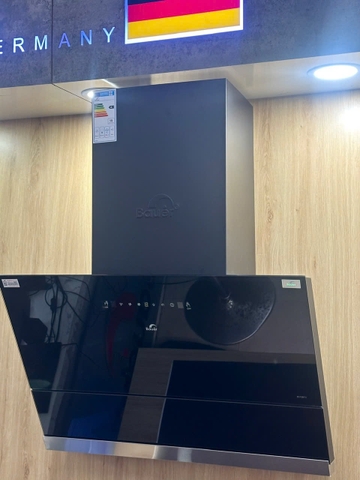 Máy hút mùi Bauer BC 70MTV | Kính vát | Tự động làm sạch | 1600m/h
