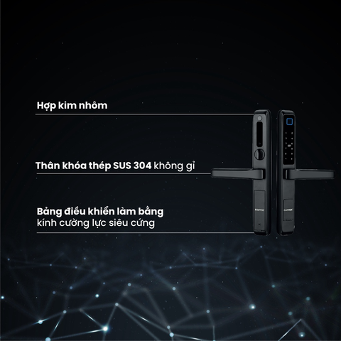 Khóa Faster cửa nhôm FS6800 BL