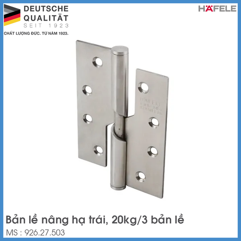 Bản Lề Nâng Hạ Trái 20Kg Hafele 926.27.503