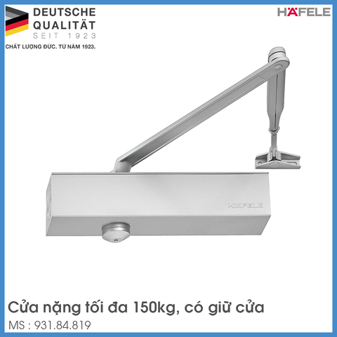 Tay Đẩy Hơi Cùi Chỏ 150Kg Hafele 931.84.819