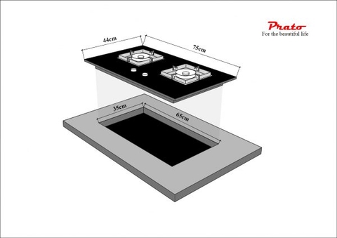 Bếp gas Prato PT-800.G1