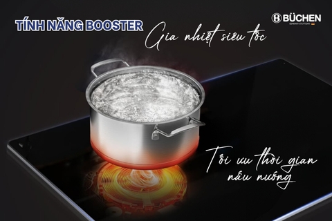 Bếp từ đôi Buchen 338SMART