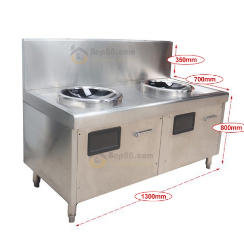 Bếp từ công nghiệp đôi 15kW mặt lõm