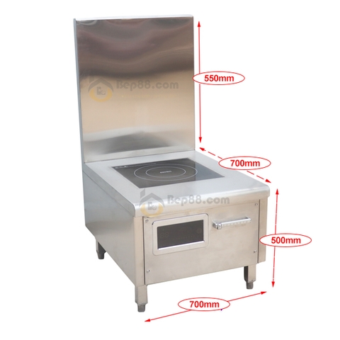 Bếp từ công nghiệp đơn 15kW mặt phẳng