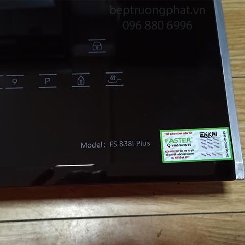 Bếp từ đôi Faster FS-838I Plus - Malaysia - Bao hành chính hãng 3 năm