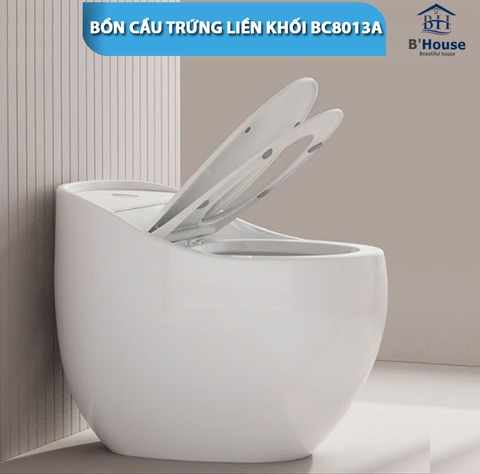 BỒN CẦU TRỨNG LIỀN KHỐI BC 8013A