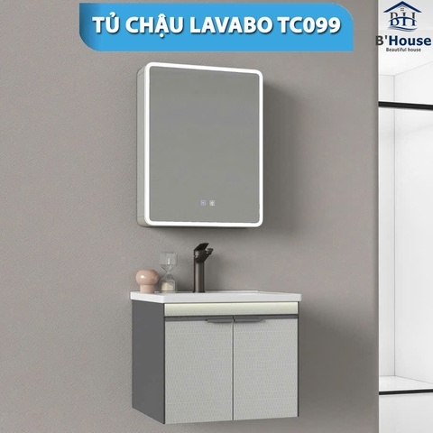 Bộ Tủ Gương Phòng Tắm, Tủ Lavabo Đẹp, Tủ Lavabo Phòng Tắm  TC099