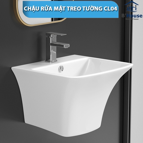 Chậu rửa mặt treo tường CL04
