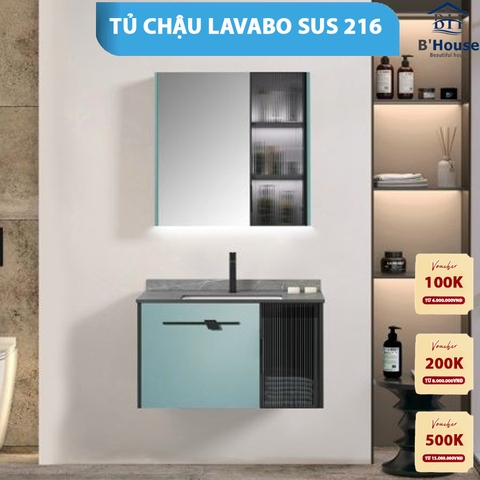 Tủ Gương Phòng Tắm, Tủ Lavabo Đẹp, Tủ Lavabo Phòng Tắm CR 216